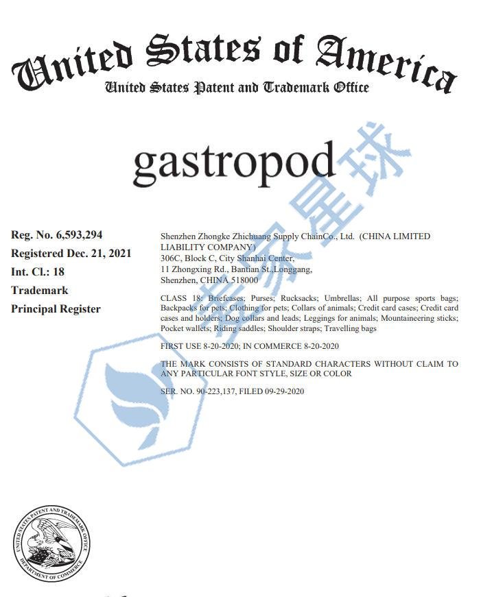 gastropod trademark