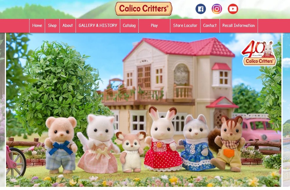 Calico Critters Trademarks Cover