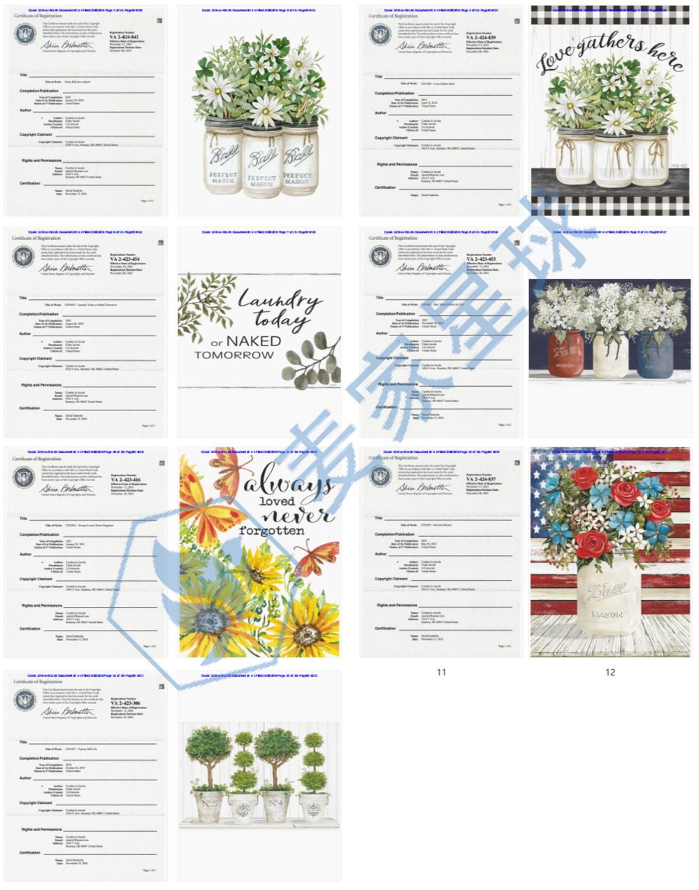 Cynthia Jo Jacobs Copyrights