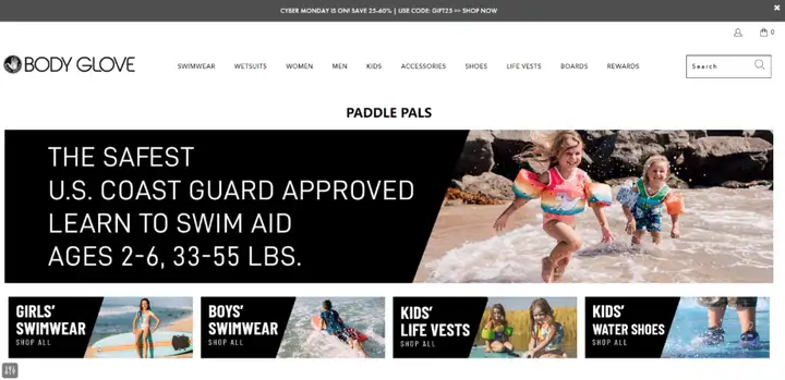 Children's life jacket PADDLE PALS