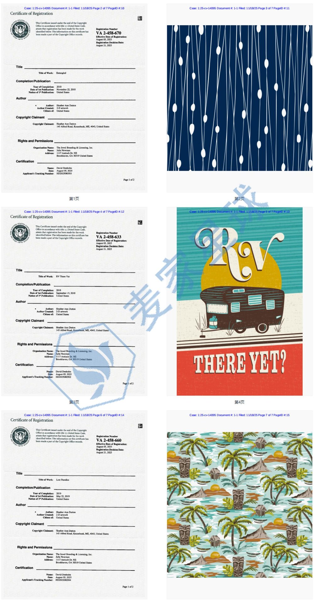 Heather Ann Dutton Copyrights