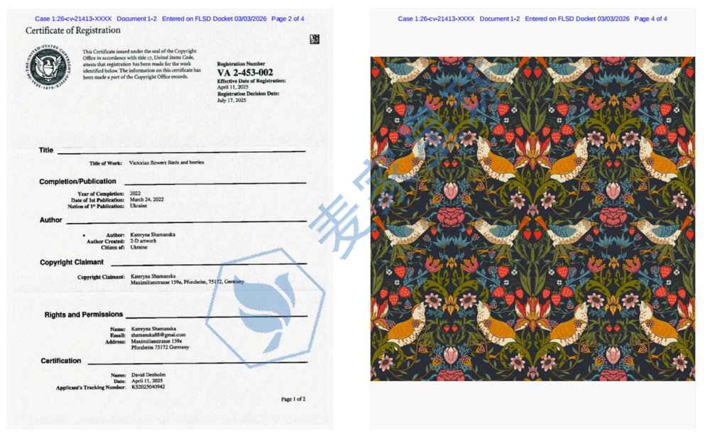 Kateryna Shamanska - Vcitorian flowers Birds and berries