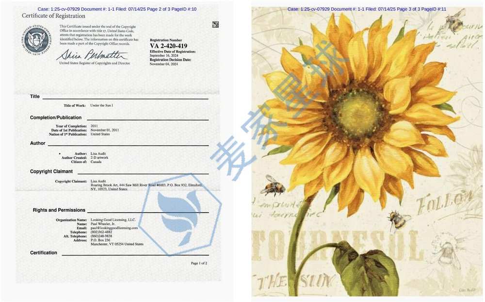 Lisa Audit Copyright Sunflower