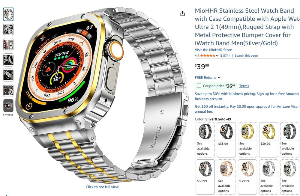 MioHHR Watch Case