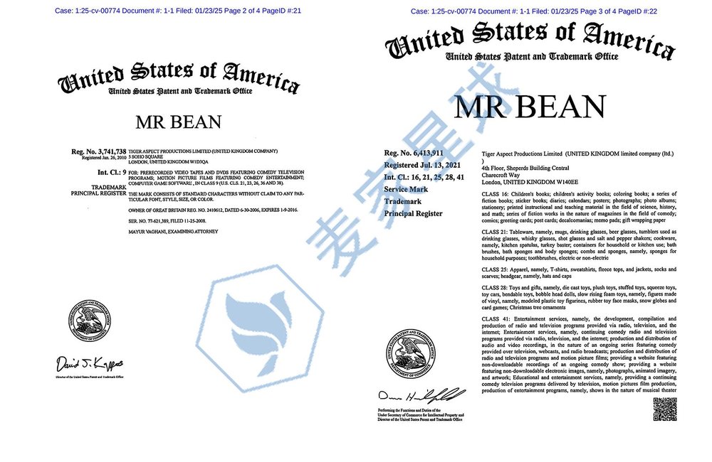Mr Bean_Trademark