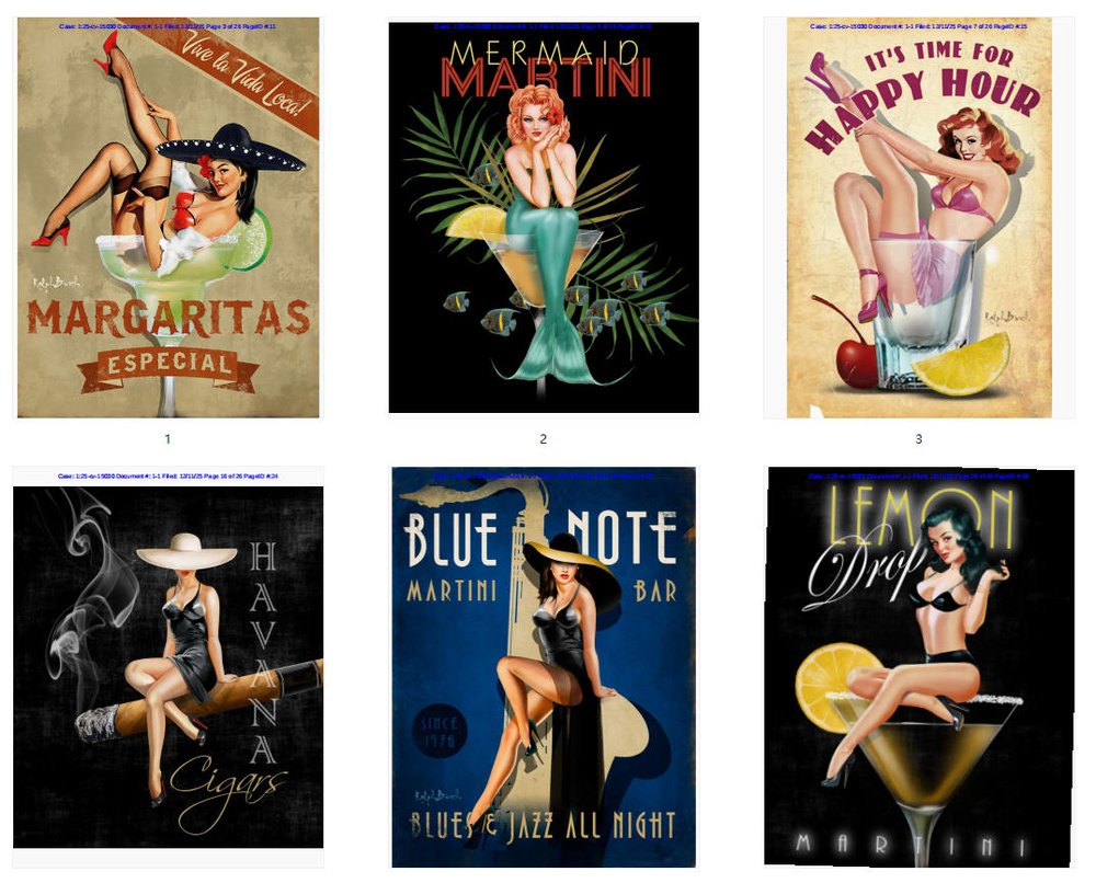 Ralph Burch Copyrights Cover