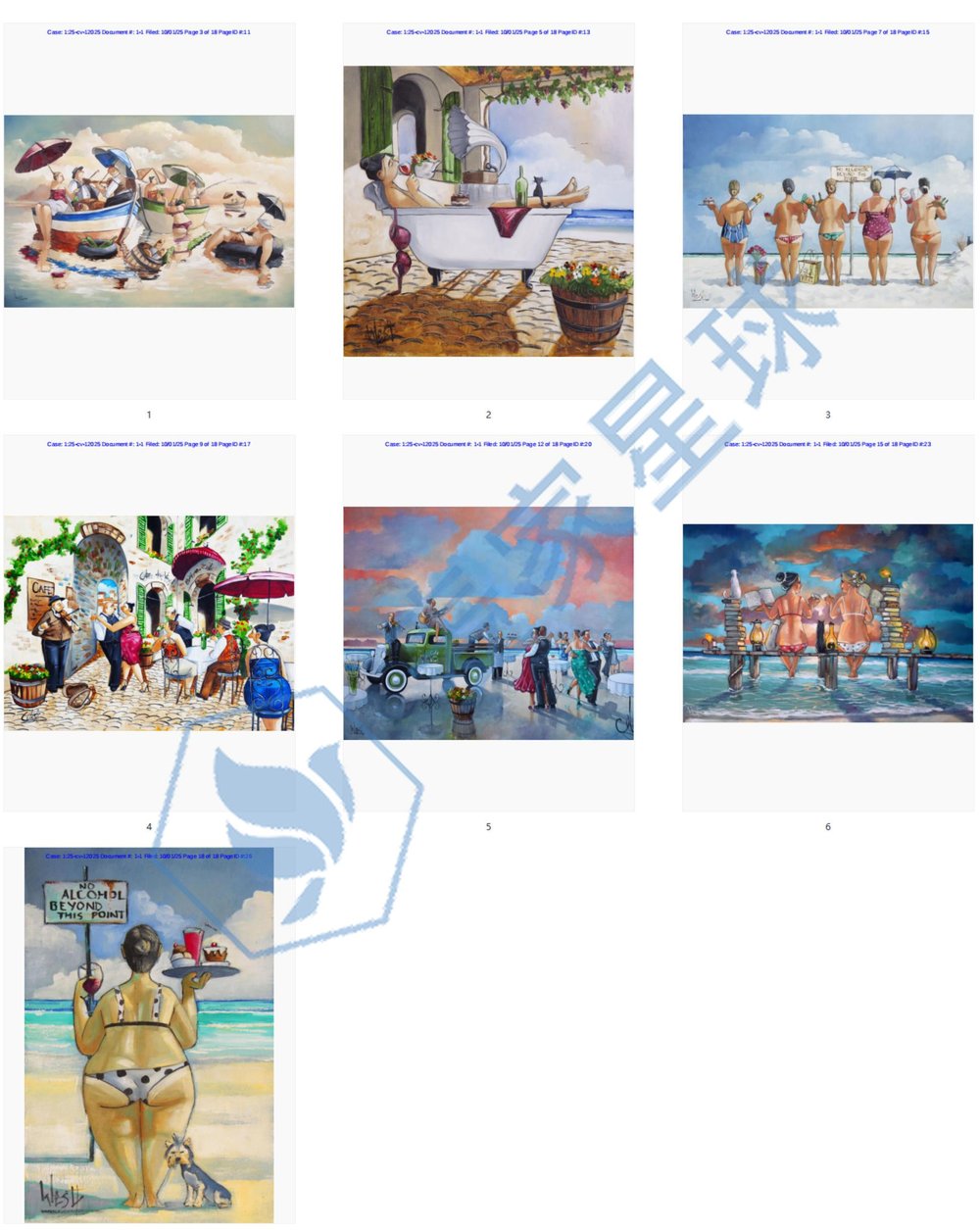 Ronald Martin West Copyrights