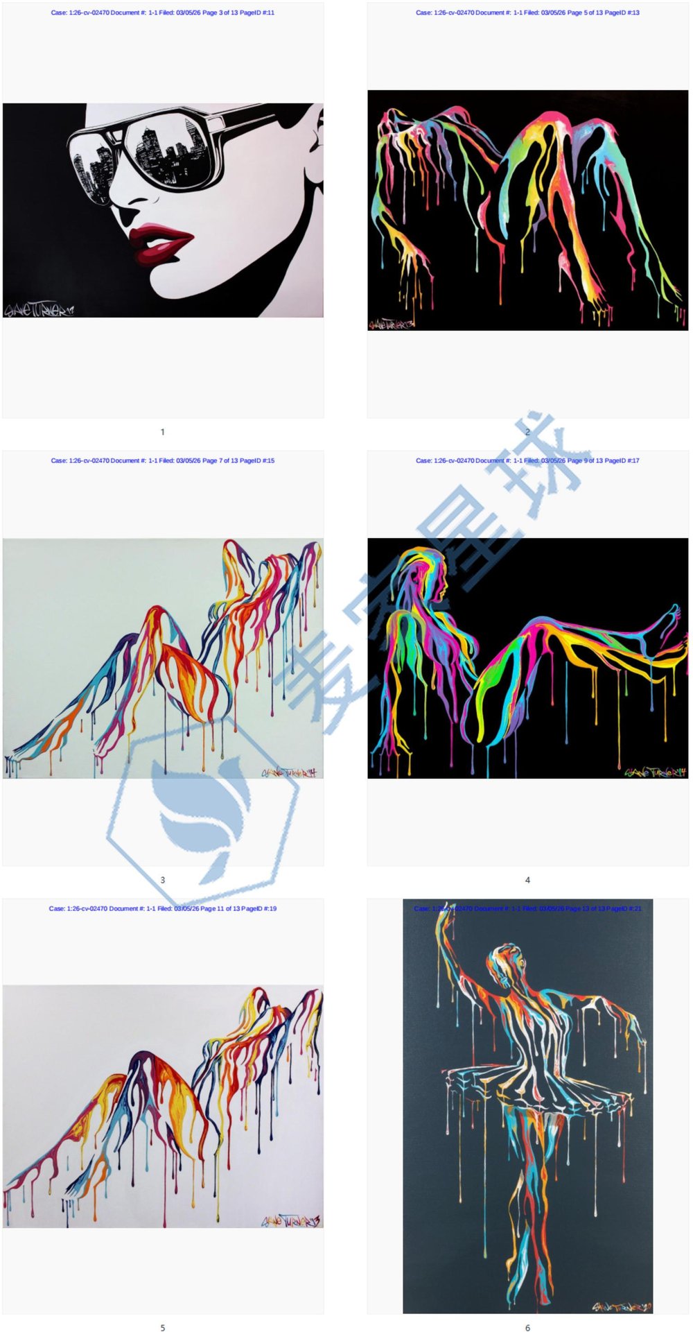 Shane Turner Copyrights