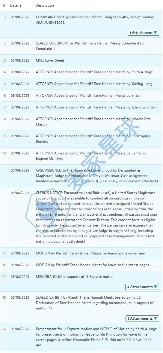 Tane Hannah Meets Copyrights 25-cv-05079
