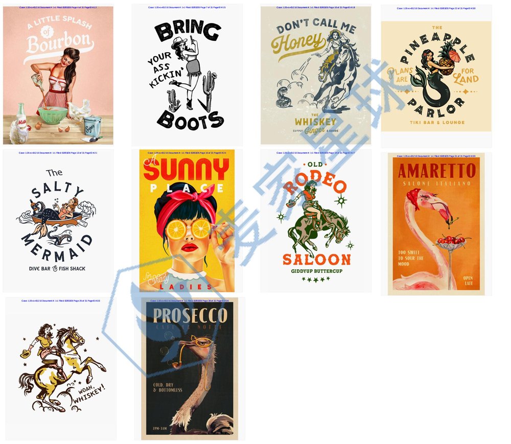 The Whiskey Ginger Copyrights