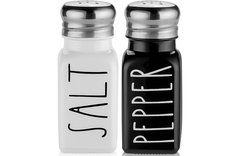 White Salt and Pepper Shakers Set by Brighter Barns copyright