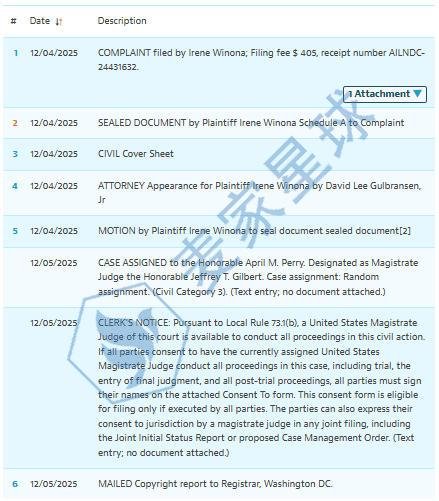 Winona Irene Copyrights 2025-cv-14742