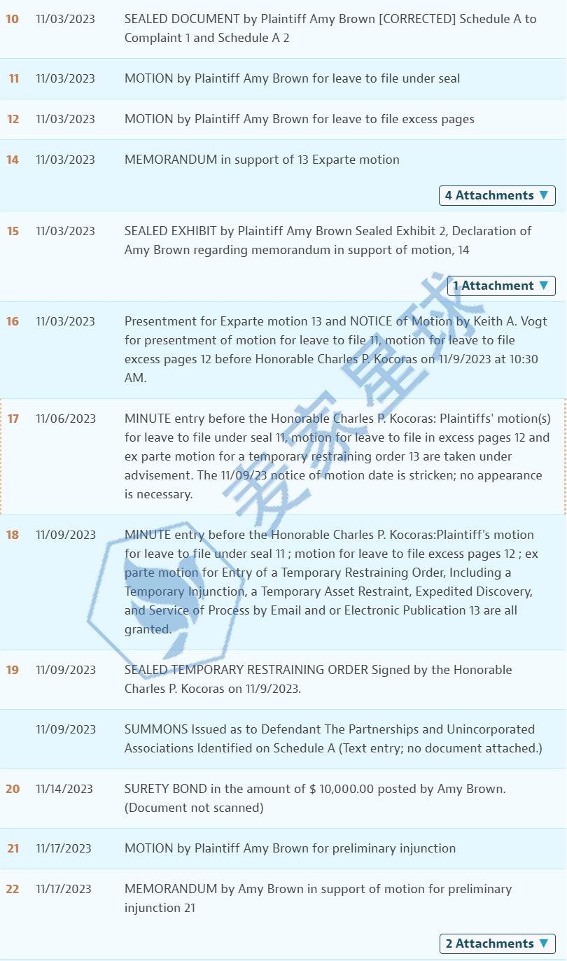 amy brown infringing lawsuit 2023