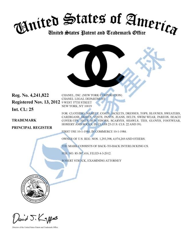 chanel trademark 1