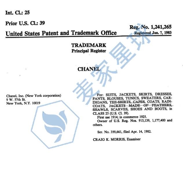 chanel trademark 2