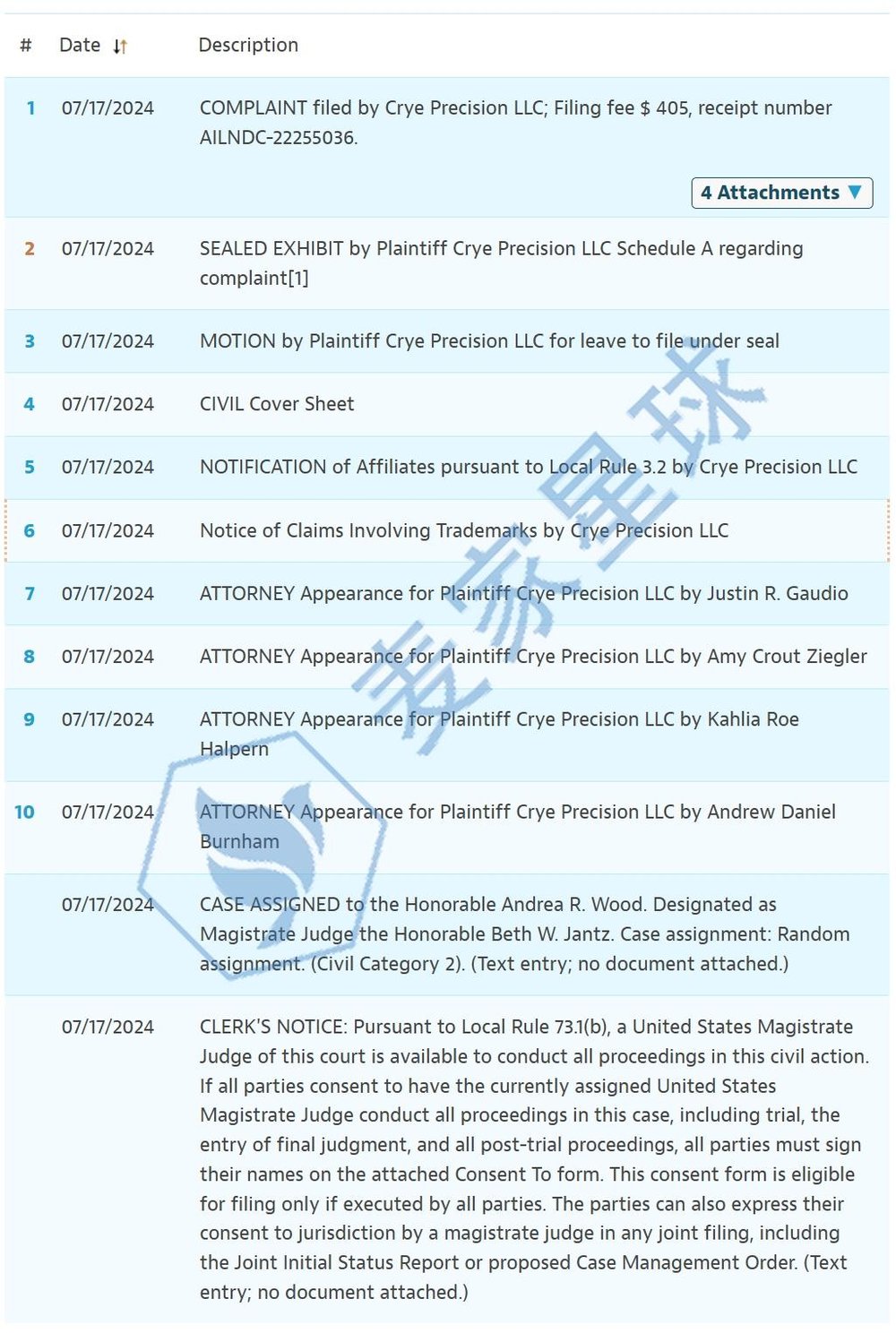 crye precision lawsuit