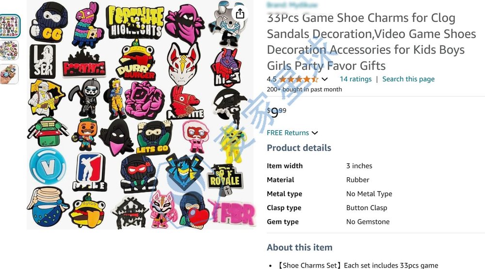 fortnite charms