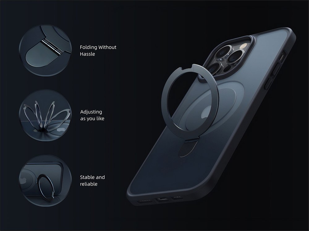 lanhe Mag-Stand Magnetic case with Kickstand