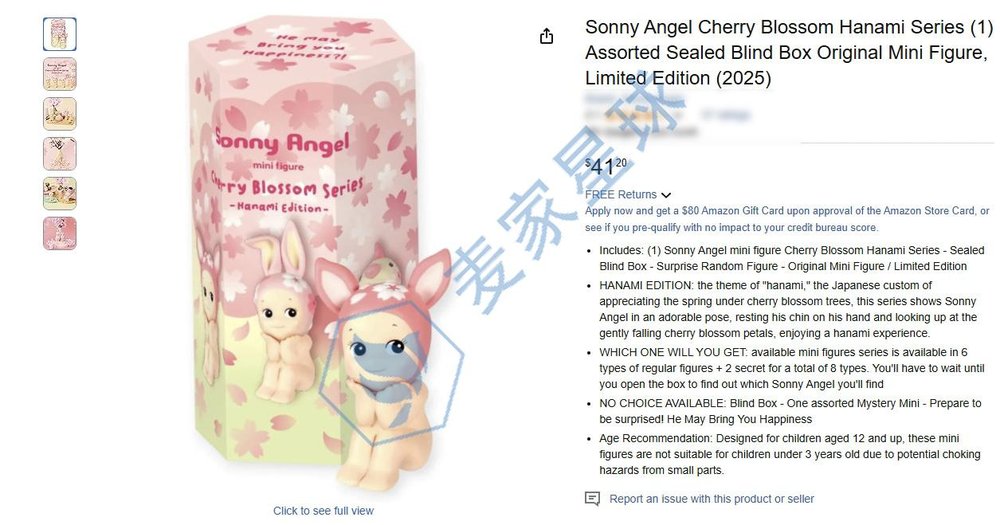sonny angel infringing product