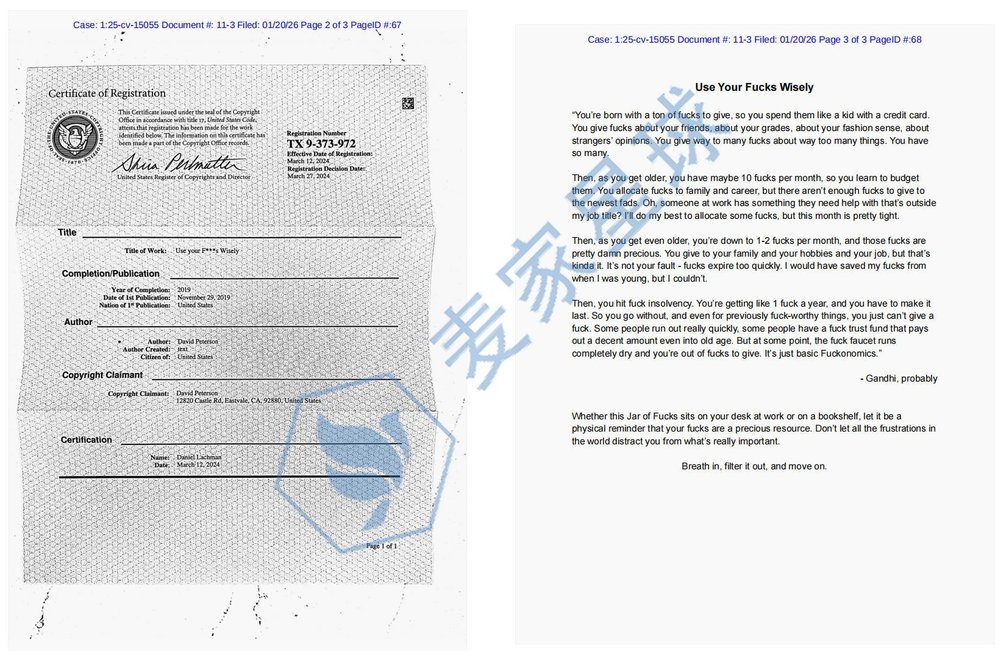 use your fucks wisely text copyright