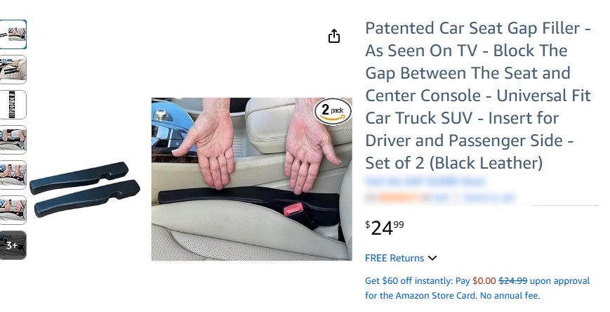 vehicle gap guard