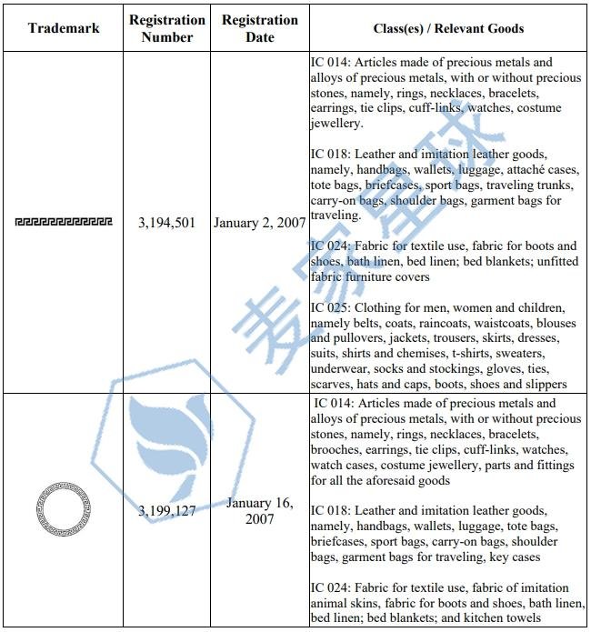 versace trademark 3